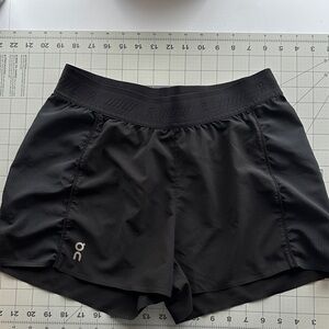 On Running Women's Athletic Black Shorts